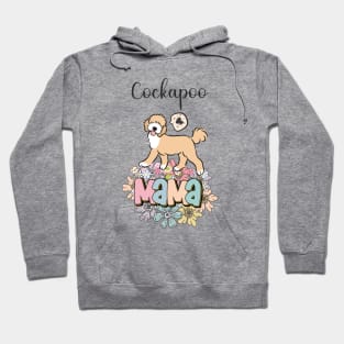 White and Apricot Cream Golden Cockapoo Mama 2 Hoodie